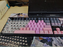XVX水晶果凍鍵帽魔浪系列二色成型PC水晶側刻113鍵OEM高度鍵帽 【蝴蝶愛(ài)心鍵帽增補】粉色-21顆 曬單實(shí)拍圖