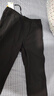 森馬（Semir）休閑褲男三防軟殼褲加絨直筒褲2025冬季長(cháng)褲通勤基礎109725127101 曬單實(shí)拍圖
