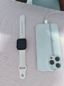 Apple/蘋果 Watch Series 10智能手表蜂窩款42毫米玫瑰金色鋁金屬表殼淡桃粉色運動型表帶S/M MWXQ3CH/B 曬單實拍圖