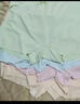 浪莎（LangSha）兒童內褲女童A類(lèi)夏季薄款冰絲內褲中大童青少女寶寶平角短褲4條裝 曬單實(shí)拍圖