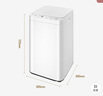美的（Midea）迷你洗衣機 MB30V21EPLUS 3KG嬰兒小型兒童內(nèi)衣洗衣機 全自動波輪 省電 健康除螨宿舍 以舊換新 曬單實拍圖
