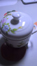 洛威景德鎮骨瓷雙耳純白碗燕窩海參隔水燉盅瓦罐陶瓷蒸雞蛋碗帶蓋家用 琴瑟和鳴中號燉盅 （550ml） 曬單實(shí)拍圖