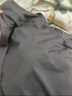 Mr.Bu布先生明星同款男士長袖T恤春秋季小白T情侶內(nèi)搭打底衫純色衣服 V領(lǐng)-極夜灰 M (170) 曬單實(shí)拍圖