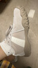 樂(lè )卡利德訓鞋女款內增高2025新款夏季厚底運動(dòng)休閑鞋復古百搭阿甘鞋 白灰色（約3-5CM） 單層 帶內增高 37 曬單實(shí)拍圖