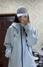 駱駝（CAMEL）沖鋒衣硬殼單層男女外套中性風(fēng)三防登山服女士短外套 曬單實(shí)拍圖