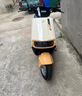 小刀電動(dòng)車(chē)72V長(cháng)續航電動(dòng)摩托車(chē)大功率高速電摩雙碟電瓶車(chē) 椰子白/探戈黃-72V35.5A天能石墨烯電池-雙碟 曬單實(shí)拍圖