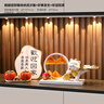 赟婭招財(cái)貓流沙畫裝飾品擺件入戶玄關(guān)鑰匙收納家居客廳高級(jí)感喬遷禮品 招財(cái)貓流沙畫-3件套A 曬單實(shí)拍圖