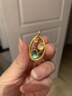 千葉珠寶黃金吊墜足金托帕石葡萄石芙蓉石黃金吊墜能量精靈送女友禮物 足金葡萄石托帕石墜/支持多退少補 金重約2.57g/含工費 曬單實(shí)拍圖