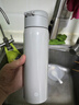 京東京造 保溫杯男女 【一鍵彈蓋】 su7同色 480ml 【雅灰色】 曬單實拍圖