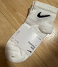 耐克（NIKE） 速干訓(xùn)練短襪子（3雙） EVERYDAY LIGHTWEIGHT SX7677-100 L 曬單實(shí)拍圖