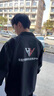 花國衫汽修工作服定制印logo立領(lǐng)夾克外套秋冬企業(yè)防水工裝沖鋒上衣男女 藍色 XL 曬單實(shí)拍圖