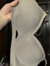 歐迪芬內衣女聚攏無痕收副乳柔軟透氣時尚鏤空字母肩帶無鋼圈美背文胸罩 椰棕 2XL 【135-150斤】 曬單實拍圖