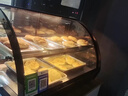 邁澤爾商用保溫柜超市小吃店加熱展示柜恒溫箱蛋撻玻璃熟食展示柜炸雞漢堡薯條食品陳列柜 直熱款兩層900*540*570（送6個(gè)盤(pán)） 曬單實(shí)拍圖