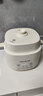 九陽（Joyoung）煮蛋器 蒸蛋器 溫泉蛋機 智能定時自動斷電 煮雞蛋神器溏心蛋茶葉蛋 小型蒸鍋早餐一體機GE361 曬單實拍圖