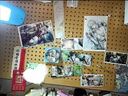 賽杉立式桌面洞洞板置物架免打孔學(xué)生書(shū)桌收納整理架子儲物架展示架 【整套9件套】白色桌面立式40*40 曬單實(shí)拍圖