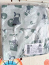童泰（TONGTAI）嬰兒套裝春秋季純棉寶寶衣服兒童家居服內衣上衣高腰褲子綠色90cm 曬單實(shí)拍圖