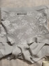 婷美收腹內褲女冰絲10A聚乳酸抑菌透氣大碼高腰提臀蕾絲塑身三角短褲 奶膚+灰紫【塑身收腹】 2條 L 【建議重110-140斤】 曬單實(shí)拍圖