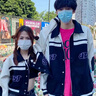 啄木鳥（TUCANO）[兩件套] 情侶裝春秋款2025美式潮牌撞色棒球服夾克外套男女衣服 男生外套+女生外套【兩件套】 S 女生男生S 曬單實拍圖