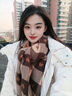 viney新款圍巾女百搭保暖高級感圍脖加厚披肩生日情人節禮物送女友老婆 卡其色 曬單實(shí)拍圖