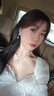QMXD不對(duì)稱(chēng)蝴蝶流蘇耳夾女小眾獨(dú)特仙氣無(wú)耳洞耳環(huán)珍珠耳墜高級(jí)感耳飾 蝴蝶流蘇螺旋耳夾 曬單實(shí)拍圖