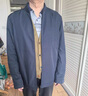 JASONWOOD高端品牌夾克男春秋新款立領(lǐng)外套男士商務(wù)休閑中年行政上衣男 高檔藏青色秋季款【現貨速達】 2XL 185【建議160-175斤】 曬單實(shí)拍圖