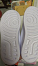 特步（XTEP）兒童童鞋空一魔術(shù)貼小童幼稚園休閑板鞋 新白色 33碼 曬單實(shí)拍圖