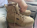 德國風(fēng)暴戰術(shù)靴沙漠靴徒步登山鞋馬丁靴秋冬季作戰訓靴男款戶(hù)外鞋 黑色(風(fēng)暴二代)1000D高強度牛津布 44 曬單實(shí)拍圖