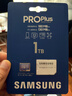 三星（SAMSUNG）1TB TF(MicroSD)存儲卡 高速PRO藍卡 U3A2V30 兼容Steamdeck游戲機無(wú)人機運動(dòng)相機 讀速180MB/s 曬單實(shí)拍圖