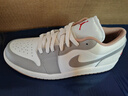 耐克（NIKE）Air Jordan 1 Low AJ1米灰 舒適百搭 男子低幫休閑板鞋 553558-169 42.5 曬單實(shí)拍圖