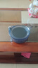 全磁拉餌盤(pán)競(jìng)技強(qiáng)磁拉餌盒開(kāi)餌盆通用餌料盒釣箱釣椅用易清洗雙層 雙層灰色17CM 曬單實(shí)拍圖