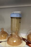 HEGEN海格恩吸管杯兒童水杯學飲杯奶瓶1-3-6歲直飲吸管嬰兒寶寶牛奶杯 【自主吮吸】 330ml 吸管杯-高級灰 曬單實拍圖