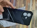 秉陽(yáng)適用iPhone17手機殼新款朋克鎧甲四角氣囊防摔保護套蘋(píng)果17隱形支架磨砂輕薄外殼個(gè)性潮牌 蘋(píng)果17 【磨砂黑】配手機膜 曬單實(shí)拍圖