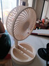 5月新款風(fēng)扇伸縮折疊小風(fēng)扇家用靜音充電型辦公臺(tái)式USB桌面宿舍大風(fēng)力夏臺(tái)面落地兩用折疊電風(fēng)扇 顏色隨機(jī) 直插款無(wú)檔位開(kāi)關(guān)1個(gè)裝 曬單實(shí)拍圖
