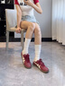 Onitsuka Tiger鬼塚虎新款德訓(xùn)鞋男女鞋 復(fù)古酒紅色休閑板鞋TOKUTEN 1183B938 酒紅色 37.5 曬單實拍圖