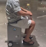 Airwheel愛(ài)爾威電動(dòng)行李箱可騎行智能拉桿箱可坐代步旅行箱可登機20英寸 曬單實(shí)拍圖