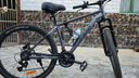京東京造 XC350山地自行車鋁合金禧瑪諾21速油壓碟剎成年人學(xué)生17寸太空灰 曬單實拍圖