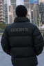 迪桑特（DESCENTE）休閑運動(dòng)瑞士國家隊合作男女同款短款運動(dòng)羽絨服 BK-黑色-D5493SDJ68 M (170/92A) 曬單實(shí)拍圖