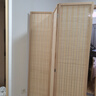 煦悅移動(dòng)屏風(fēng)玄關(guān)隔斷臥室客廳酒店賓館折疊家用屏風(fēng)現代簡(jiǎn)約移動(dòng)竹簾 高1.8米X寬0.4米一扇 曬單實(shí)拍圖