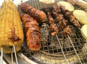 尚烤佳（Suncojia）304不銹鋼燒烤簽子 烤肉串穿羊肉串簽 燒烤針 燒烤工具約45支 曬單實(shí)拍圖