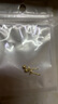 BMOI老鳳凰999黃金足金mini小金蝴蝶結耳釘女ins精致小巧簡(jiǎn)約養 小金蝴蝶結耳釘【一對】同 曬單實(shí)拍圖