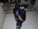 車(chē)蘭達國四電噴省油巧格二代JOG踏板燃油摩托車(chē)林海通勤110cc發(fā)動(dòng)機整車(chē) 黑色 曬單實(shí)拍圖