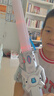 炫酷雙頭伸縮激光劍星球大戰兒童玩具刀男孩閃光劍六一兒童節禮物 【銀色】雙刃激光劍充電版 曬單實(shí)拍圖