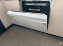 海爾（Haier）【雙面洗W5000Plus白】國(guó)家補(bǔ)貼20%嵌入式小紅花洗碗機(jī) 18套+3大容量UV雙重除菌EYSW18566BBU1 曬單實(shí)拍圖