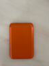 Smorss【MagSafe動(dòng)畫(huà)款】適用蘋(píng)果MagSafe磁吸卡包通用iPhone17-12系列手機卡套公交地鐵門(mén)禁卡包橙色 曬單實(shí)拍圖