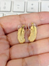 周生生 羽毛黃金耳釘 愛(ài)情密語(yǔ)足金丘比特之羽耳飾 86820E計價(jià) 3.45克(含工費200元) 曬單實(shí)拍圖