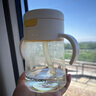 皇寵兒童牛奶杯一歲以上寶寶PPSU水杯學(xué)飲彈蓋吸管杯直飲奶瓶330ml 曬單實(shí)拍圖