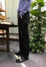 羅蒙高端男士休閑褲秋冬季2025新款直筒寬松彈力男褲商務(wù)西裝長(cháng)褲子 藏青色 33 【腰圍2尺6】 曬單實(shí)拍圖