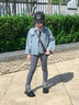 巴拉巴拉【庫洛米IP商場(chǎng)同款】女童鞋馬丁靴秋冬2025新款靴子亮面 灰黑色調00329 34 (腳長(cháng)20.8-21.2/內長(cháng)22.4) 曬單實(shí)拍圖