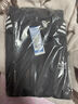 adidas經(jīng)典三條紋運(yùn)動(dòng)連帽夾克外套男女春季新款阿迪達(dá)斯三葉草 亮白   M 曬單實(shí)拍圖