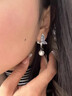 蒲戀耳環(huán)女新款不對稱蝴蝶流蘇小眾獨特仙氣珍珠耳墜百搭高級感耳飾品 蝴蝶流蘇螺旋耳環(huán) 曬單實拍圖